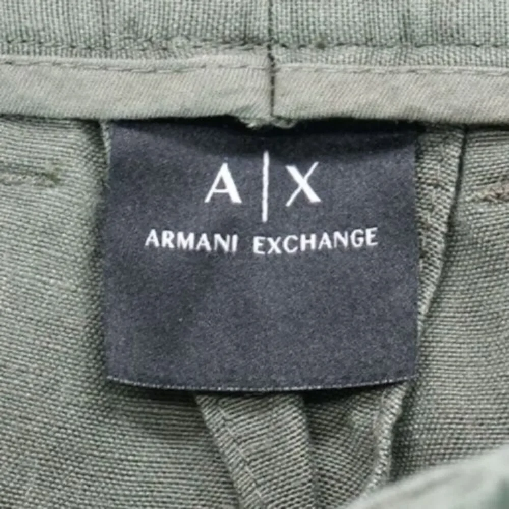 A|X Armani Exchange Men's Modern Utility Pants, Green, 32, MSRP‎ $130 Mid Rise